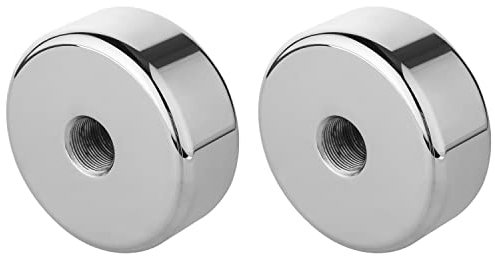 2 Stück 2,25kg Gewichtscheiben mit dem durchgehenden Gewinde für 10kg Kurzhanteln - Ideal für Langhantel (Standard-Version)