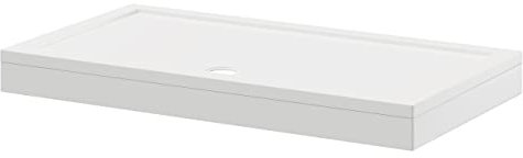 Wholesale Domestic Pearlstone 1400mm x 760mm x 40mm Rectangular Shower Tray and Plinth
