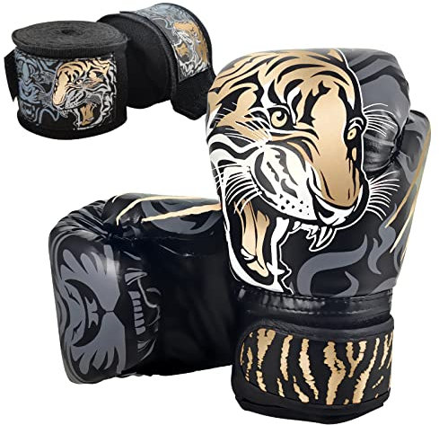 RAGECAMEL Gants de Boxe Enfant avec dragonnes, Gants de Boxe pour Enfants de 3 à 8 Ans (Filles et garçons), Set de Boxe pour Enfants, Gants de Boxe d'entraînement, Gants de Frappe.