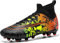 VTASQ Football Boots Men's Breathable Turf High Top Spikes Soccer Shoes Outdoor Cleats Professional Athletics Sneakers Teens Wear-Resistence Soccer Shoes Unisex T2023-B/O-10.5UK