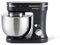 SCHNEIDER SCFP2512B, Robot pâtissier 5L, 6 vitesses + Pulse, Mouvement planétaire, Couvercle anti éclaboussures, Pieds ventouses, 1200 watts, Gris foncé