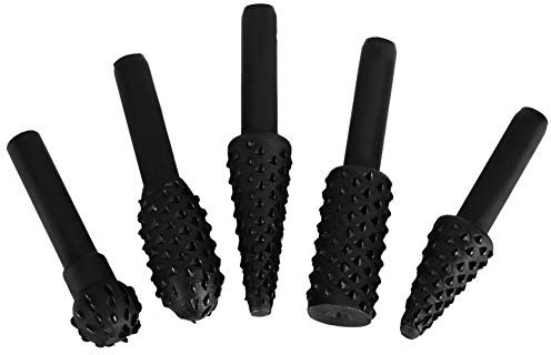 Lime rotative, kit de fraises rotatives, perceuse à bois, outil de sculpture sur bois, dureté élevée pour plastiques en bois, alliages légers