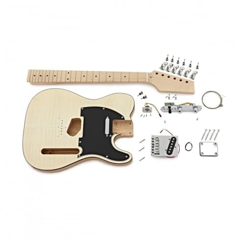 Pro E-Gitarre DIY Kit All In One mit Telecaster Style Body