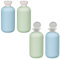 Auswalar 4 PCS 200ml Flip Cap Shampoo Shower Gel Bottles,Empty Refillable Travel Size Bottles Sub Package Squeeze Bottles Plastic Bottles Shower Gel Bottle for Travel Lotion Shampoo Body Wash