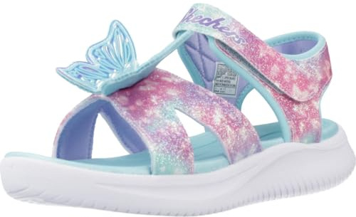 Skechers Baby Girl's Jumpsters Sandal Butterfly Brites Flat