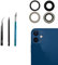 Lente Cámara de Cristal Trasero de Repuesto para iPhone 12 / iPhone 12 Mini,Lente Camara de Cristal Trasero iPhone 12 reemplazo + Kit de Herramientas de reparación (no para 12 Pro MAX)