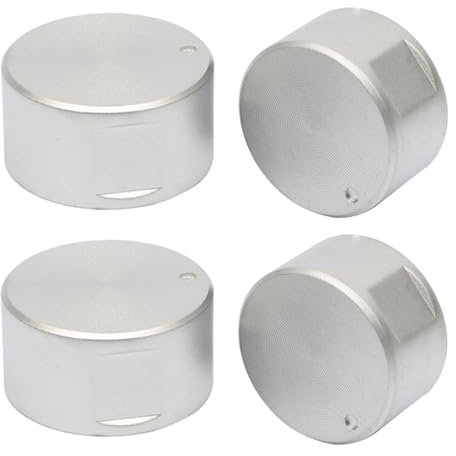 GXGM 4 Piezas Perillas de encimera, perillas universales de cocina de gas, repuestos de estufa de gas, perillas de horno, 6mm