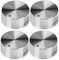 GXGM 4 Piezas Perillas de encimera, perillas universales de cocina de gas, repuestos de estufa de gas, perillas de horno, 6mm