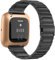Edelstahl Armbänder für Fitbit Versa 2/Versa SE/Versa Lite/Versa Armband, mit Verstellbares Metall Faltschließe für Herren Damen Klassisch Metall Ersatzarmband mit Fitbit Versa 2 Uhrenarmband (D,22mm)