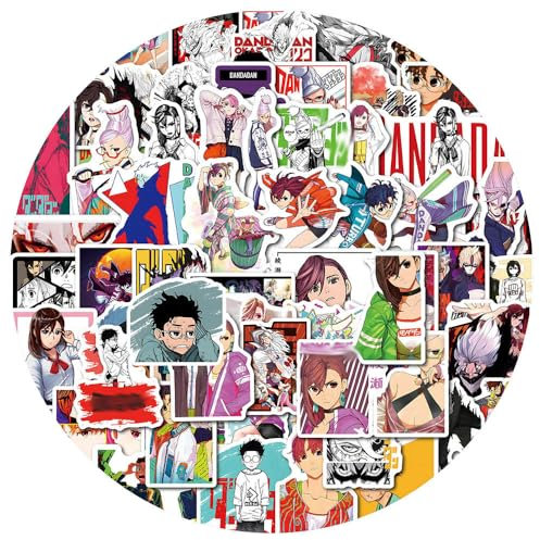 Dandadans Aufkleber, 60 Pcs Niedlich Figur Vinyl Wasserdichte Stickers Für Party, Wasserflasche Scrapbook Laptop Skateboard Computer Für Teens Studenten