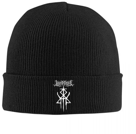 EIILHUED Lorna Shore Metal Band Strickmützen Damen Herren Mützen Herbstmütze Acryl Warme Kappe