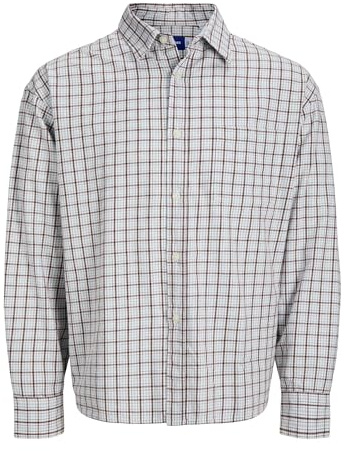 JACK & JONES Male Karohemd Oversize Fit Karohemd