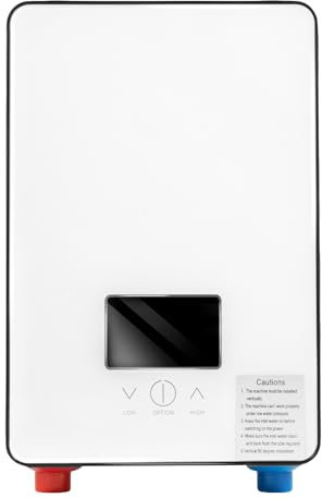 Chauffe-eau électrique instantané 6500 W 220 V chauffe-eau numérique avec kit de douche de bain