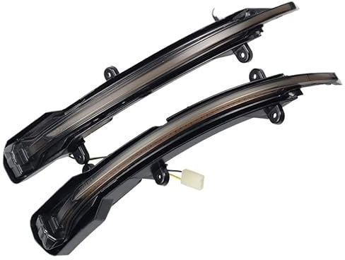 Huhpa 2 stücke Dynamische Blinker Blinker Sequentielle Seitenspiegel Kontrollleuchte for Audi Q5 SQ5 8R 2010 2014 2015 2016 2017 Q7 4L SQ7(Blue-Yellow)