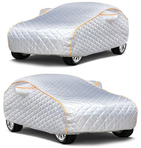 Hagelschutzplane Auto für Audi Q2 SUV,Spezielle Fahrzeuganpassung,Hagelschutz,Schutz vor starkem Schnee,Anti-Smash,Extra dick,Vier Jahreszeiten