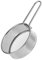 EXHUMKY Stainless Steel Flour Sifter with Fine Mesh Screen Handheld Strainer for Kitchen Baking Powdered Sugar Sifter Easy to Clean and Store for Delicate Flour Sifting