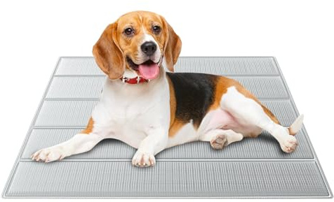 MYXJX Haustierkissen, Kratzfeste Kühlpads for Haustiere | Sommerkühlmatte | Bequeme Kühldecke for Hunde, Katzen und Welpen