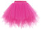 Bridesmay Donna Breve Partito Tutu Vintage Ballerina Gonna Cosplay Sottogonne Fuchsia M