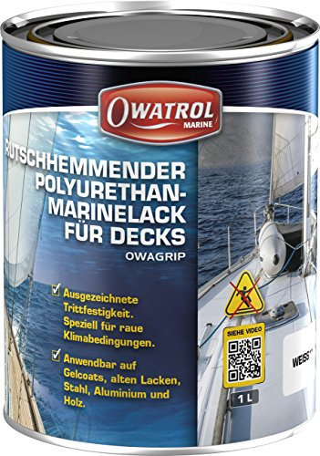 Owatrol 1 Litre, Navy Owagrip Colour: Light Grey