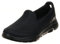 Skechers Women's GO Walk 5 Slip On Trainers, Black Textile Trim, 2.5 UK