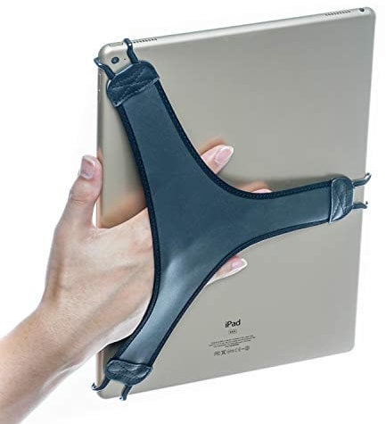 WANPOOL - Soporte de correa de mano para tablets grandes, iPad Pro de 12,9 pulgadas y más