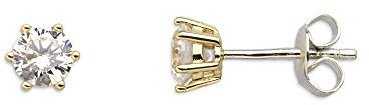 Xenox XS7213G Ohrstecker Damen Zirkonia Krappe Silber Vergoldet