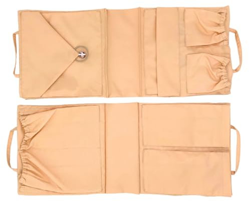 lilibell Wickeltasche für Eltern mit Fächern, Innentasche Handtaschen organizer, Taschenorganizer für Newborn Baby Essentials, Waschbar und Flexibel, Ideal für Reisen & Rucksack, Pico Beige