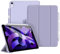 FINTIE Coque pour iPad Air 11 Pouces M3/M2 (2025/2024) et iPad Air 5/4 10.9 Pouces (2022/2020) - [Rangement de Stylet] Étui Transparent Mat, Housse Fine Veille/Réveil Auto, Lilas