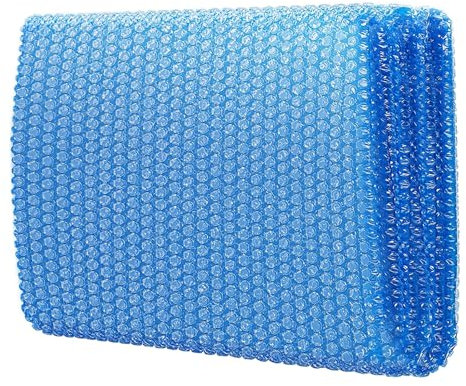 Bseical 190x400cm Pool Abdeckplane Abdeckung Poolabdeckung Solar-Abdeckung Solarplane Pool Cover Solarfolie Noppenfolie Thermoplane Wärmefolie Spa-Deckel Whirlpool-Deckel Langlebige(RECHTECKIG/RUND)