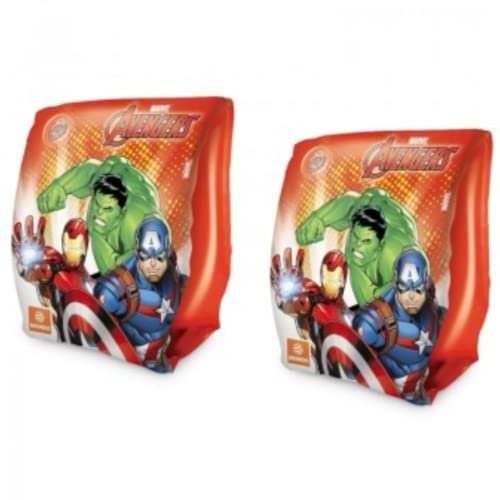 Apoyabrazos Inflables Superhéroes Avengers - Apoyabrazos de Seguridad 2-6 Años -Mar Piscina Accesorios Niños