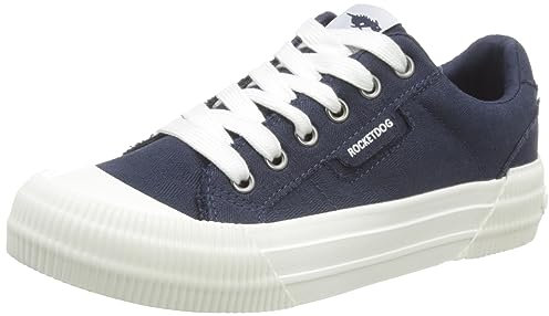 Rocket Dog Womens Cherry V2 Sneaker, Navy, 7 UK