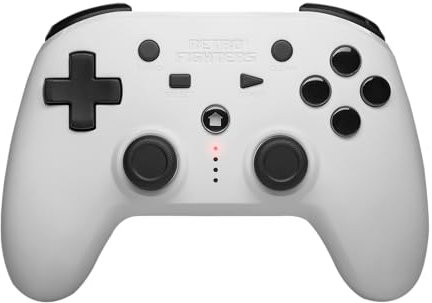 Retro Fighters PS Defender Wireless Bluetooth Controller White - PS3, PS4 & PC Compatible