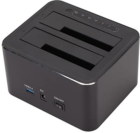 Ehard Drive Docking Station USB 3.0, 5 Gbit/S Maximale Übertragungs Geschwindigkeit, 3,5 SATA 32Tb Kapazität, Aluminium Legierung Material Rugged Ized für Windows, OS X und Linux(EU)