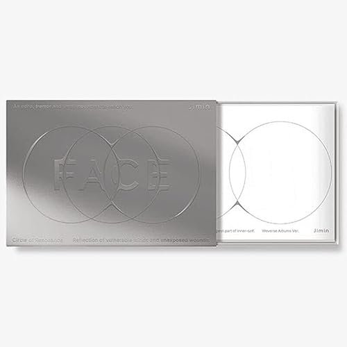 JIMIN FACE Album (WEVERSE Ver.+1ea BTS Store Gift Card) K-POP SEALED