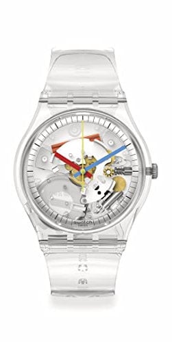 Swatch Orologio da Donna Clearly Gent SO28K100-S06