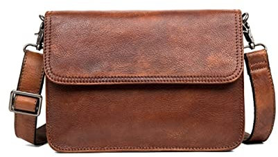 ARDEMA Herren-Umhängetaschen aus Rindsleder, echtes Leder, Messenger-Taschen, Hüfttaschen, Geldbörsen, Geldbörsen