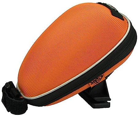 LOVIVER Fahrrad-Kofferraumtasche, Fahrradtasche, Wasserabweisende Satteltasche, Fahrrad-Heckträgertasche, Rücksitztasche für Outdoor-Bikepacking, Radfahren, Orange