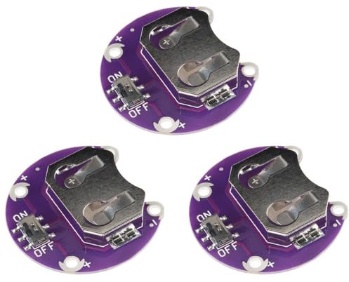 ST SHILLEHTEK ShillehTek Lilypad Coin Cell Battery Holder CR2032 Battery Mount Module (3pcs)