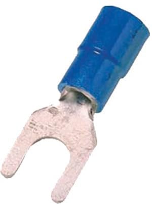 Intercable 180899 Gabelkabelschuh 1.50mm² 2.50mm² Teilisoliert Blau 100St.