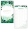 UNITURE® Grüner Familienplaner 2025 kompakt [mit 4 Spalten] für perfekte Planung der ganzen Familie, Familienkalender 2025. 31x17,5 cm, Kalender 2025 Greenery Wandkalender 2025, Jahreskalender 2025