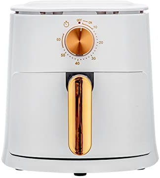 3.5QT Electric Air Fryer With 6 Menus And Timer, Auto Off, Non-Stick Stabilize