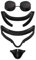 OOAVR VR Facial Interface & Face Cover Pad for Oculus Quest 2,Sweat-Proof PU Foam Cushion Replacement Pads - VR Accessories for Meta Quest 2
