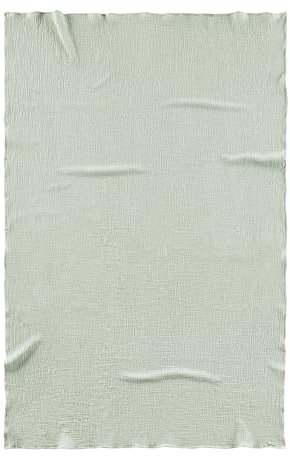 biberna Musselin Sommerdecke 0480100 Uni, 1x 150x200 cm, nilgrün