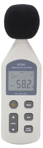 Handheld Digital Sound Level -Messgerät mit LCD -Display, Hochgenauigkeitsgeräuschrekorder, für Fabriken, Schulen, Krankenhäuser, Einkaufszentren und Mehr