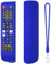 Custodia per Samsung Smart TV, Custodie per controller remoto in silicone, coperture protettive remote antiscivolo, accessori per manica antiscivolo (Blu)