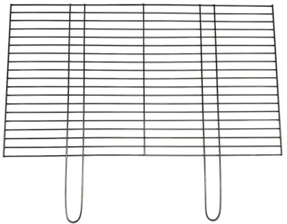 Prestivio BBQ Grillrost aus Edelstahl rostfrei für Holzkohlegrill Gasgrill pflegeleicht massiv mit Griffen stabile Qualität Grillgitter aus V2A Edelstahl 54x34 cm