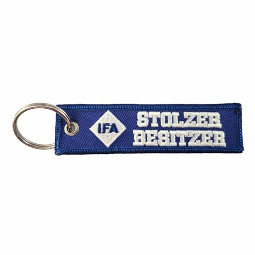 Schlüsselanhänger gestickt IFA Stolzer Besitzer DDR Nutzfahrzeuge schlüsselband