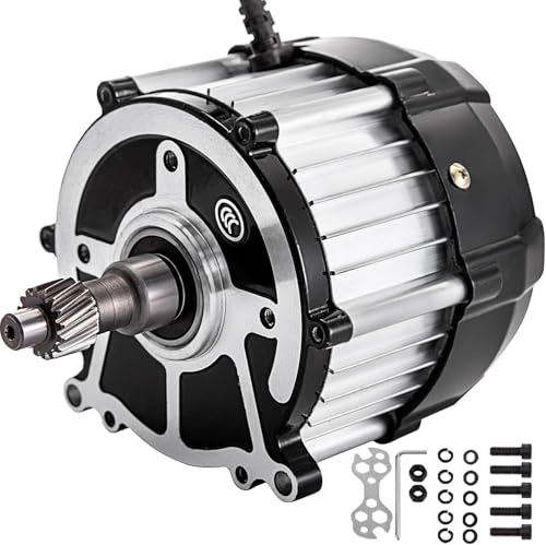 Elektrischer Bürstenloser Motor 48-60 Volt 1000 Watt Für E-Dreirad 3000 U/min Wavebrake & Squarebrake 25-30h/km Dcbrushless Differential Speed Motor