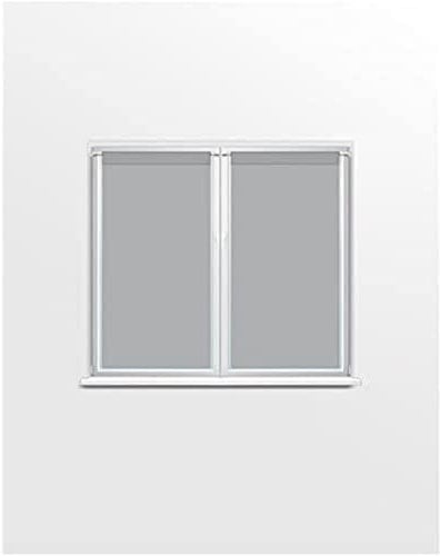 Soleil d'ocre Tenda Finestra, Poliestere, Grigio, 70 x 90 cm