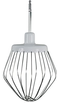 Bosch 653926 00653926 ORIGINAL Rührbesen Schneebesen Schlagbesen Quirl Rühreinsatz Rühraufsatz Weiß 8 Drähte z.T. MUM5 Küchenmaschine